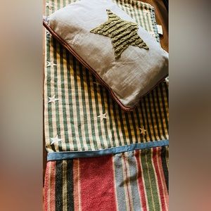 Wendy Bellissimo southwestern Stars Toddler Baby Blanket and Pillow Nap Daycare